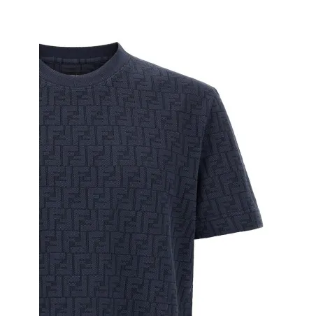 Fendi Ff Piquet T-shirt - FENDI