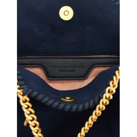 Stella Mccartney Falabella Mini Suede Shoulder Bag - 