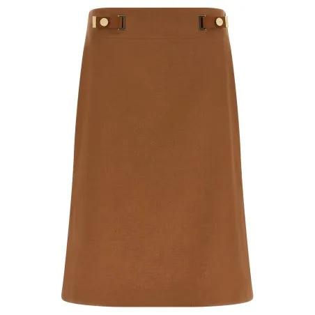 Fendi New Linen Skirt - FENDI