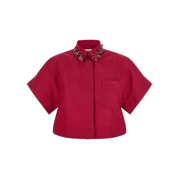 Fendi Shirt With Embroidery - FENDI
