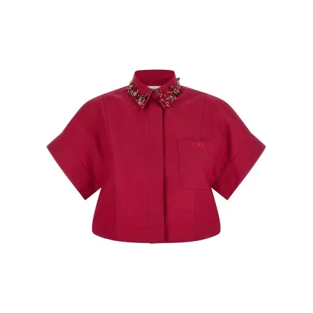 Fendi Shirt With Embroidery - FENDI