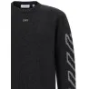 Off White Diag Arrow Fuzzy Sweater With Intarsia - OFF WHITE