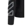 Off White Diag Arrow Fuzzy Sweater With Intarsia - OFF WHITE