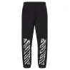 Off White Motion Arrow Cuffed Joggers - OFF WHITE