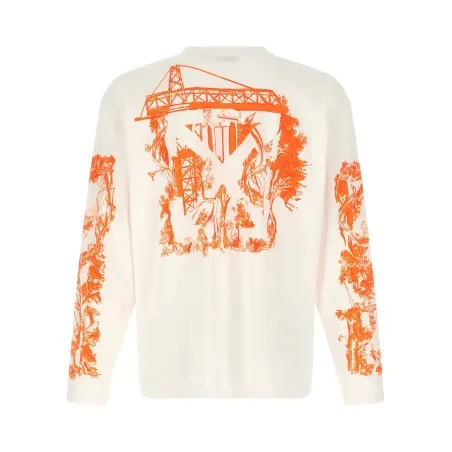 Off White City Nature Skate T-shirt - OFF WHITE
