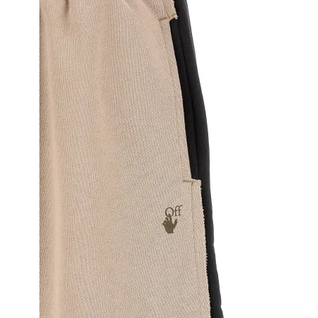 Off White Spices Arrow Overlap Skate Bermuda Shorts - OFF WHITE