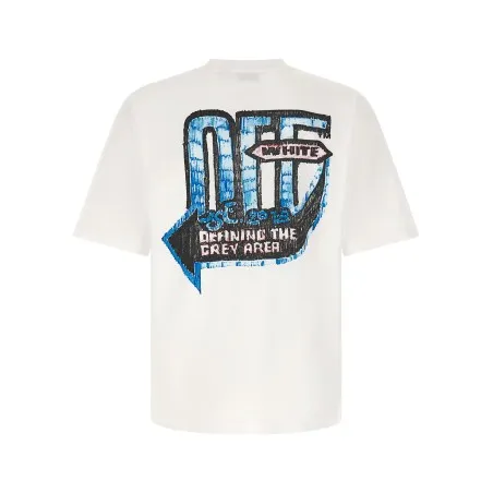 Off White Off Adv Skate T-shirt - OFF WHITE