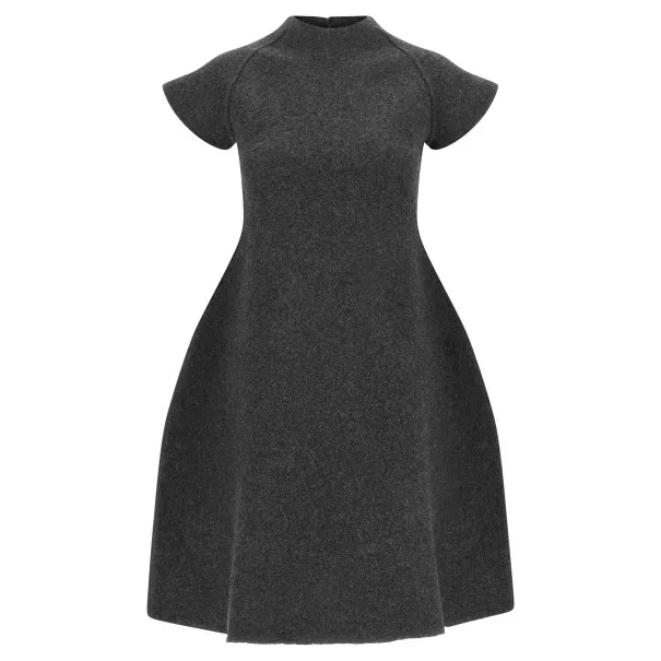 Jil Sander Virgin Wool Dress - JIL SANDER