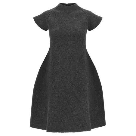 Jil Sander Virgin Wool Dress - JIL SANDER