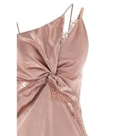 Pinko Satin And Lace Dress - PINKO