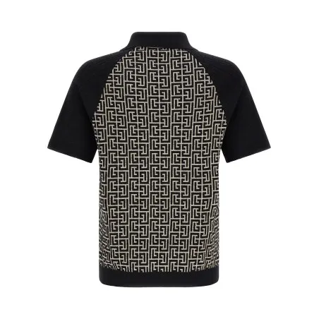 Balmain Pb Monogram Polo - BALMAIN