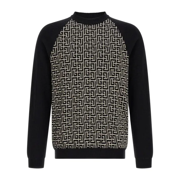 Balmain Pb Monogram Mesh - BALMAIN