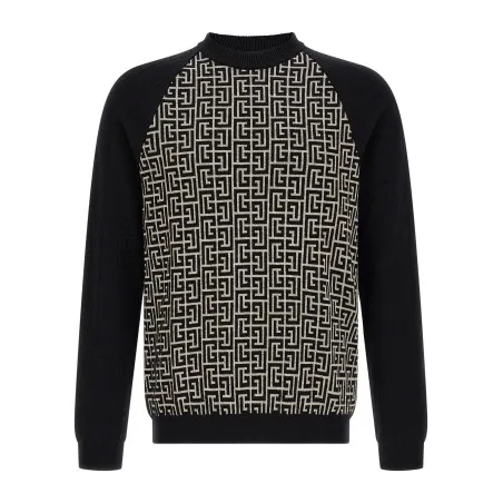 Balmain Pb Monogram Mesh - BALMAIN