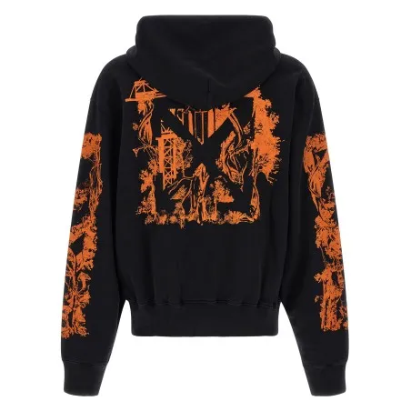 Off White City Nature Hoodie - OFF WHITE