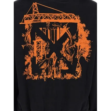 Off White City Nature Hoodie - OFF WHITE