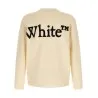 Off White Bookish Shared Sweater - OFF WHITE