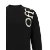 Off White Vertical Bookish Sweater - OFF WHITE