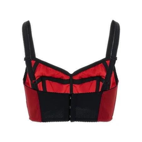 Dolce & Gabbana Bustier Top With Stitching - Dolce&Gabbana