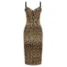 Dolce & Gabbana Animal-print Corset Dress - Dolce&Gabbana