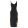 Dolce & Gabbana Animal-print Corset Dress - Dolce&Gabbana