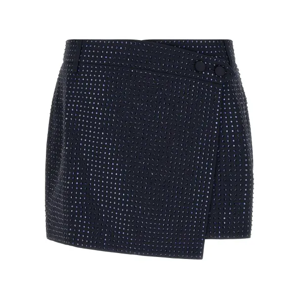 Pinko Soave Skirt With Rhinestones - PINKO