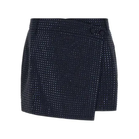 Pinko Soave Skirt With Rhinestones - PINKO