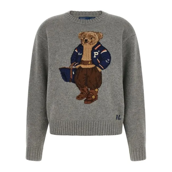 Polo Ralph Lauren Polo Bear Intarsia Sweater - RALPH LAUREN