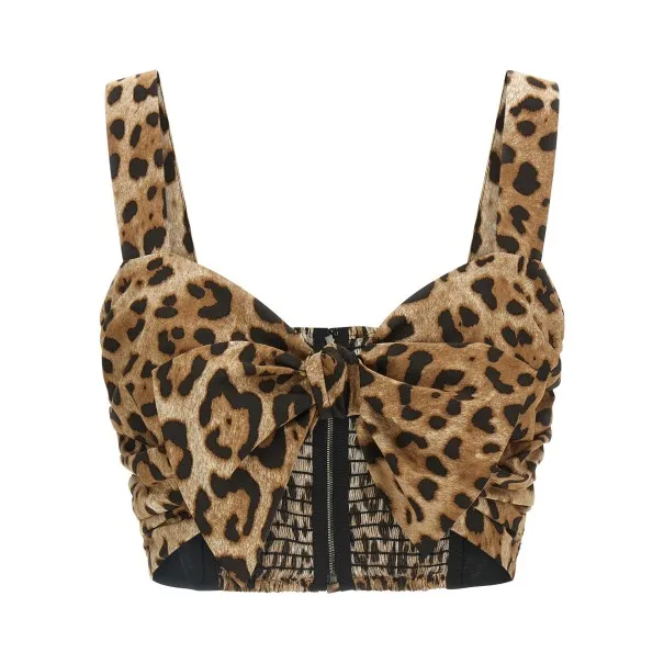 Dolce & Gabbana Sweetheart Neckline Top - Dolce&Gabbana