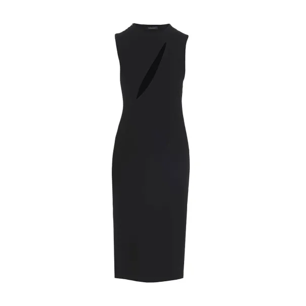Versace Cut Out Midi Dress - VERSACE