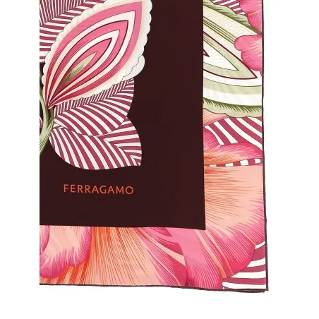 Ferragamo Brezza Print Scarf - salvatore ferragamo
