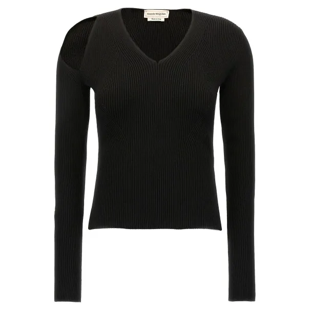 Alexander McQueen Cut-out Sweater - 