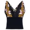 Tory Burch Printed Silk Top - TORY BURCH