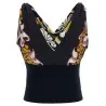 Tory Burch Printed Silk Top - TORY BURCH