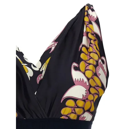 Tory Burch Printed Silk Top - TORY BURCH