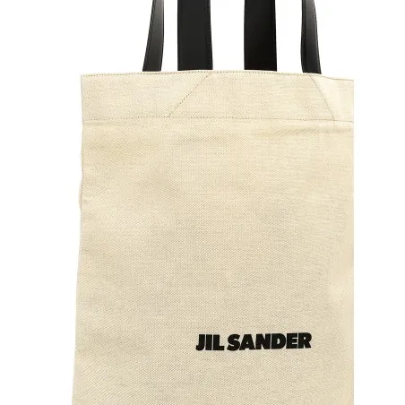 Jil Sander Flat Shopper Large Shopping Bag - JIL SANDER