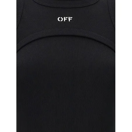 Off White Off Stamp Dress - OFF WHITE