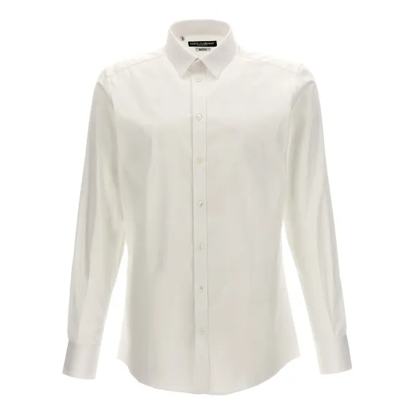 Dolce & Gabbana Logo Embroidery Shirt - Dolce&Gabbana