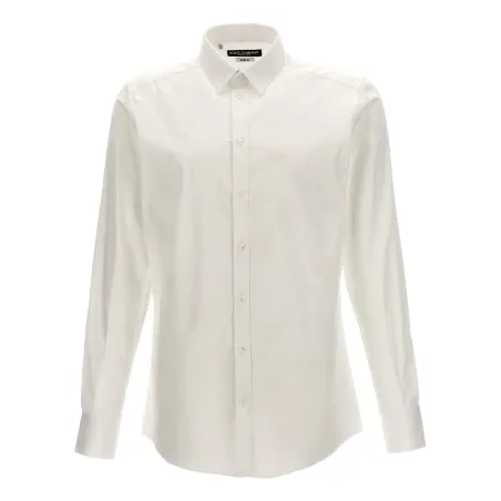 Dolce & Gabbana Logo Embroidery Shirt - Dolce&Gabbana