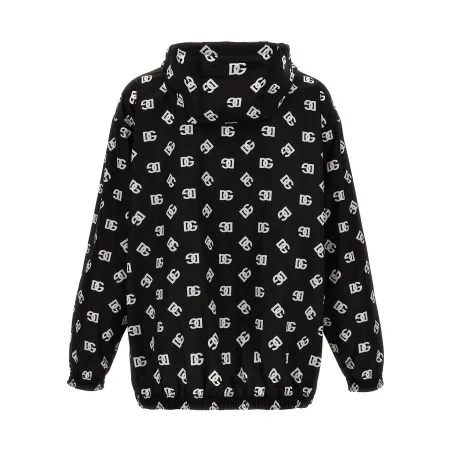 Dolce & Gabbana Logo Print Hooded Jacket - Dolce&Gabbana