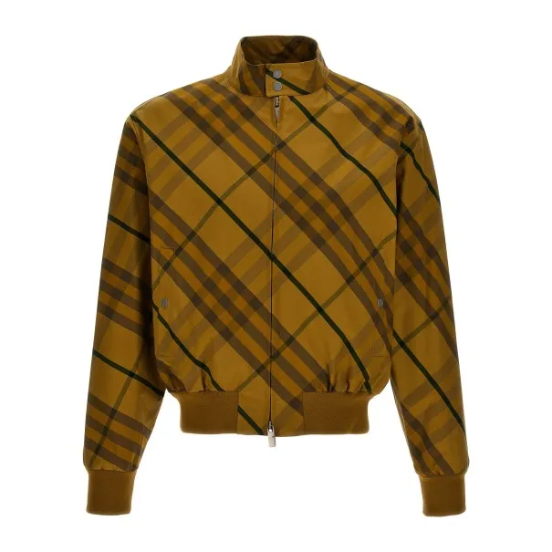 Burberry Check Print Jacket - BURBERRY