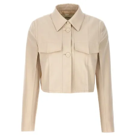 Fendi Tailored Crop Jacket - FENDI