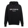 Balmain Logo Print Hoodie - BALMAIN