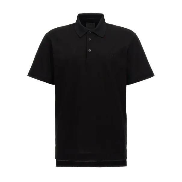 Givenchy Logo Embroidery Polo Shirt - GIVENCHY