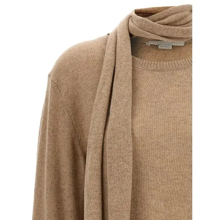 Stella Mccartney Scarf Detail Sweater - 