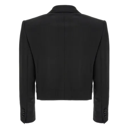Dolce & Gabbana Tuxedo Crop Blazer - Dolce&Gabbana