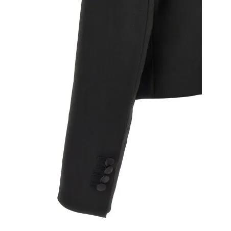 Dolce & Gabbana Tuxedo Crop Blazer - Dolce&Gabbana