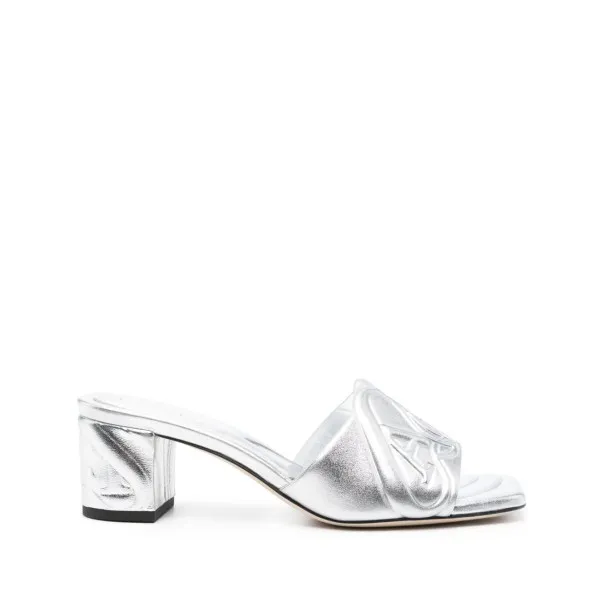Alexander McQueen 60mm Seal Mules - 