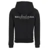 Balenciaga Logo Print Hoodie - BALENCIAGA