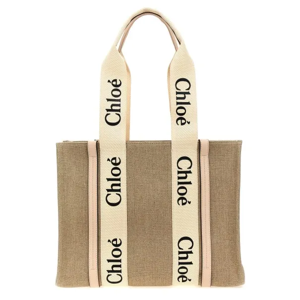 Chloé Woody Medium Shopping Bag - CHLOE