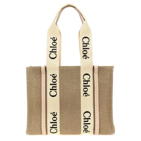 Chloé Woody Medium Shopping Bag - CHLOE